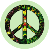 PEACE SIGN: Act In Civil Disobedience--MAGNET