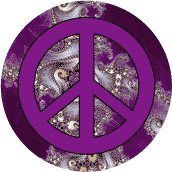 PEACE SIGN: Amethyst Mine--STICKERS