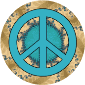 PEACE SIGN: Aqua Chi--MAGNET