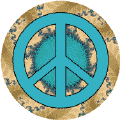 PEACE SIGN: Aqua Chi--KEY CHAIN