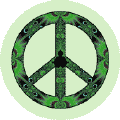 PEACE SIGN: Be A Tree Hugger--STICKERS