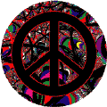 PEACE SIGN: Be An Anti-Fascist--BUTTON