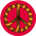 PEACE SIGN: Be Radically Simple--BUTTON