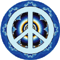 PEACE SIGN: Blue Ice--KEY CHAIN
