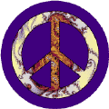 PEACE SIGN: Broaching Peace--BUTTON