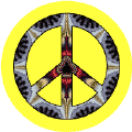 PEACE SIGN: Buddha Fan of Inner Peace--KEY CHAIN