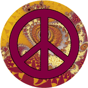 PEACE SIGN: Cosmic Garden 2--MAGNET