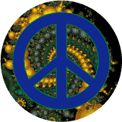 PEACE SIGN: Cosmic Peas on Earth--KEY CHAIN