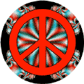 PEACE SIGN: End Police Brutality--BUTTON
