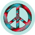 PEACE SIGN: End Stop War And Terrorism--BUTTON