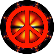 PEACE SIGN: Fiery Gem--T-SHIRT