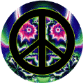 PEACE SIGN: Fighting Terrorism--BUTTON