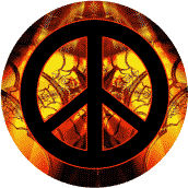 PEACE SIGN: Fire in Belly 2--KEY CHAIN