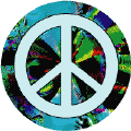 PEACE SIGN: Floral Fantasy 1--POSTER