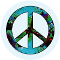 PEACE SIGN: Floral Fantasy 2--KEY CHAIN