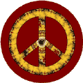 PEACE SIGN: Geode to Peace 1--BUTTON