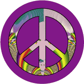PEACE SIGN: Give Peace A Chance--MAGNET