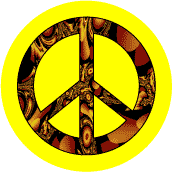 PEACE SIGN: Gold Nuggets 2--MAGNET