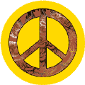 PEACE SIGN: Golden Earth Prints--STICKERS