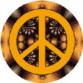 PEACE SIGN: Golden Eyes on Peace--KEY CHAIN