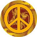 PEACE SIGN: Golden Swirl 1--BUMPER STICKER