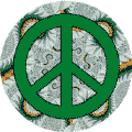 PEACE SIGN: Green Seashore 1--T-SHIRT