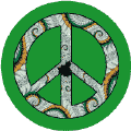 PEACE SIGN: Green Seashore 2--STICKERS
