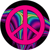 PEACE SIGN: Join Nonviolent Protests--BUMPER STICKER