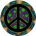 PEACE SIGN: Join The World Peace Conspiracy--KEY CHAIN