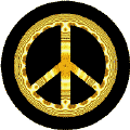 PEACE SIGN: Light Grows in Dark--BUTTON