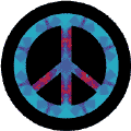 PEACE SIGN: Lotus Mandala 1--BUTTON