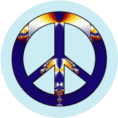 PEACE SIGN: Make Peace Like A River--STICKERS