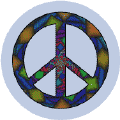PEACE SIGN: Most Of The World Is The Third World--BUTTON