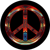 PEACE SIGN: New Age Of Peace--MAGNET