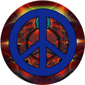 PEACE SIGN: New World Order--BUTTON