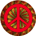 PEACE SIGN: No Authority--BUTTON