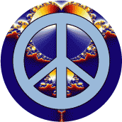 PEACE SIGN: Peace Doesn't Cause Terrorism--MAGNET