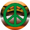 PEACE SIGN: Peace Frog Landscape--KEY CHAIN