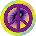 PEACE SIGN: Peace Has A Prayer--BUTTON