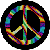 PEACE SIGN: Peace Is Not A Concealed Weapon--MAGNET