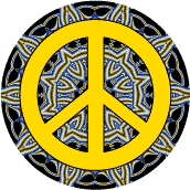 PEACE SIGN: Peace Is Sustainable--MAGNET