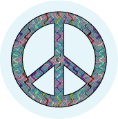 PEACE SIGN: Peace Requires Cross Cultural Solutions--MAGNET