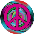 PEACE SIGN: Peace Requires Teaching Tolerance--BUTTON