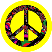 PEACE SIGN: Peacemaking Is A Creative Job--BUMPER STICKER