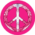 PEACE SIGN: Pink Love 1--KEY CHAIN