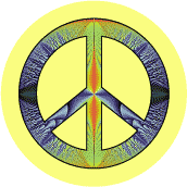 PEACE SIGN: Plant An Organic Garden--STICKERS