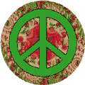 PEACE SIGN: Practice Vegetarianism--STICKERS