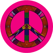 PEACE SIGN: Protest In Civil Disobedience--MAGNET