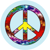 Psychedelic 60s 70s 2--Psychedelic 60s PEACE SIGN BUTTON