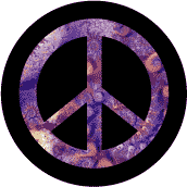 PEACE SIGN: Purple Rain 1--MAGNET